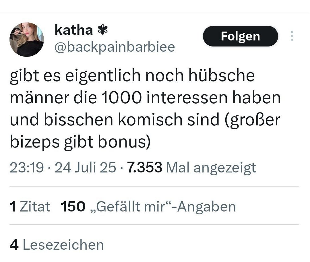blauer_gamer's tweet image. Backpainbarbie:
>Ist extrem links
>Erklärt jeden Mann zum Verg*waltiger
>Will alle Männer verschwulen
"Gibt es eigentlich noch gute Männer??!"