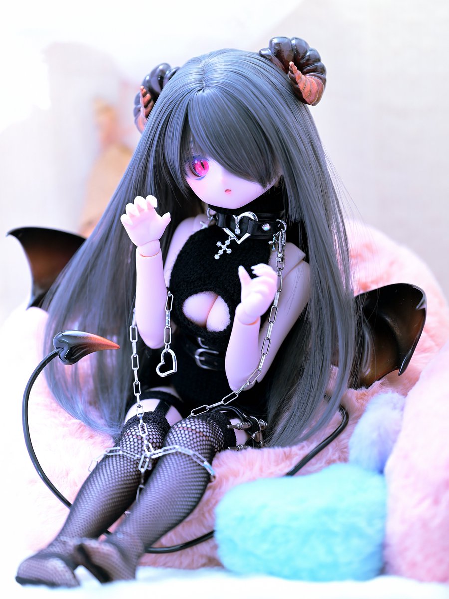 faphnia's tweet image. 魅諳「おそっちゃうぞぉ!😈💕」
まーた、無理しちゃって……🙄
魅諳「っ……!ますたぁのばかぁ……🥲🥲🥲」
かわいい……🥰
#きな娘 #FORTEオーダーニット #ミュウミュウの宝箱 #ゆるふわり #みに桃胸 #dollnouveau #ScarletAlice #今日のみあん #びぃドール