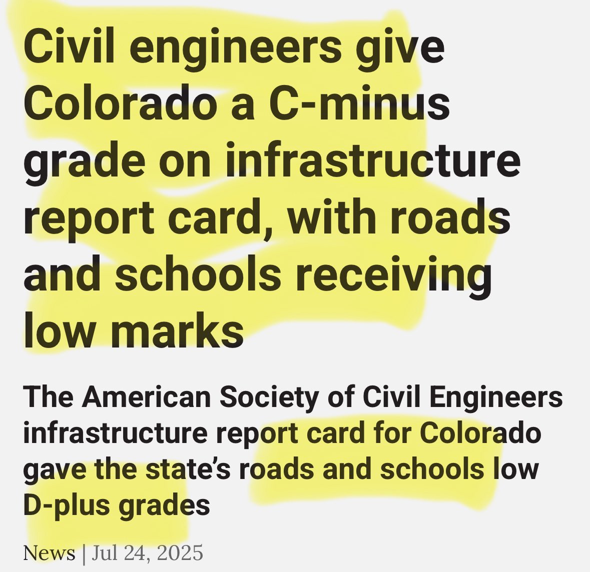 Colorado Based đşđ¸ (@thoughtcrimes80) on Twitter photo âRoads, schools and other aging assets require urgent attention.â <a href="/GovofCO/">Governor Jared Polis</a> 𤥠âRoads, schools and other aging assets require urgent attention.â <a href="/GovofCO/">Governor Jared Polis</a> đ¤Ą