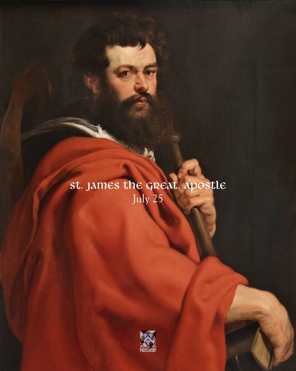 dominicanfriars's tweet image. Happy Feast of St. James the Great, Apostle!
The most popular pilgrimage site in Medieval Europe was the tomb of St. James the Apostle in northwest Spain (Sant Iago is the local Galician translation for St. James). Legend has it that after this “greater” of the two Jameses was…