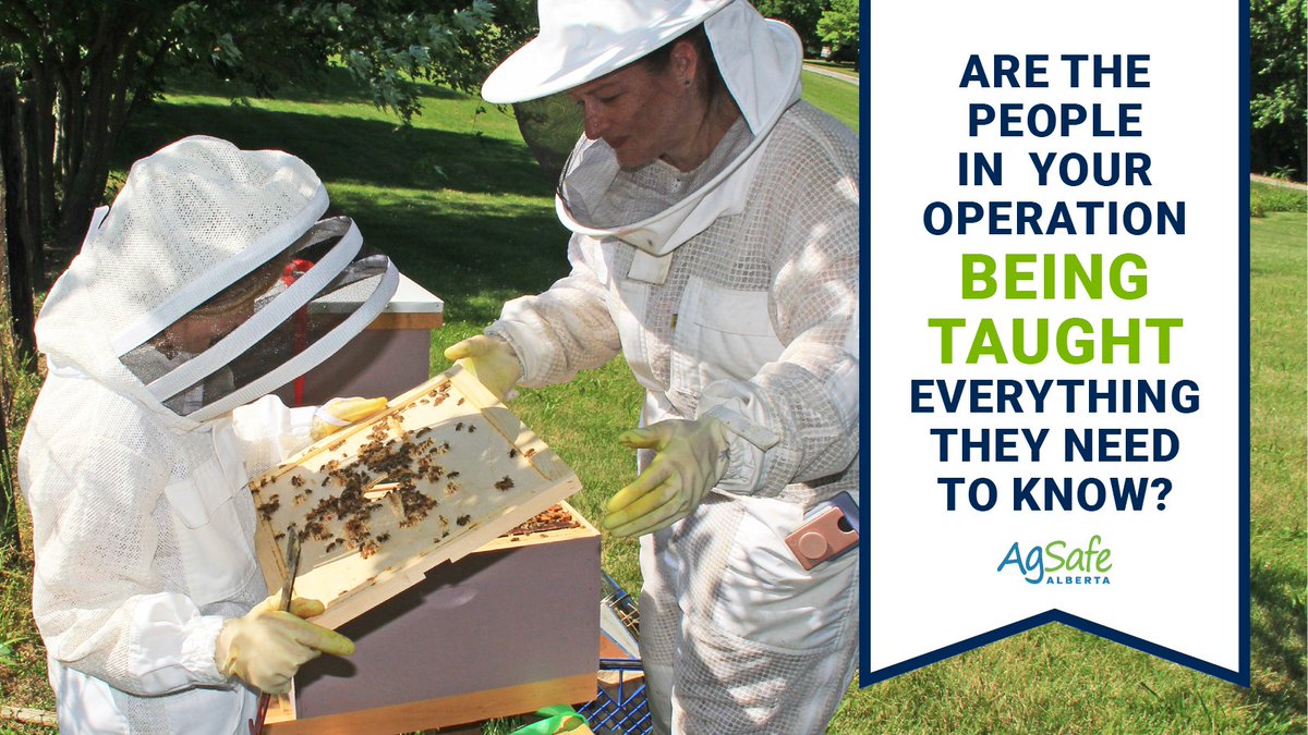 Training, orientation and communication are just as critical to managing the hazards and risks on a family farm as they are on a farm with employees. Visit agsafeab.ca for tools and resources! 

#agsafety #farmsafety #westcdnag #abfarming #agrinews #ABag