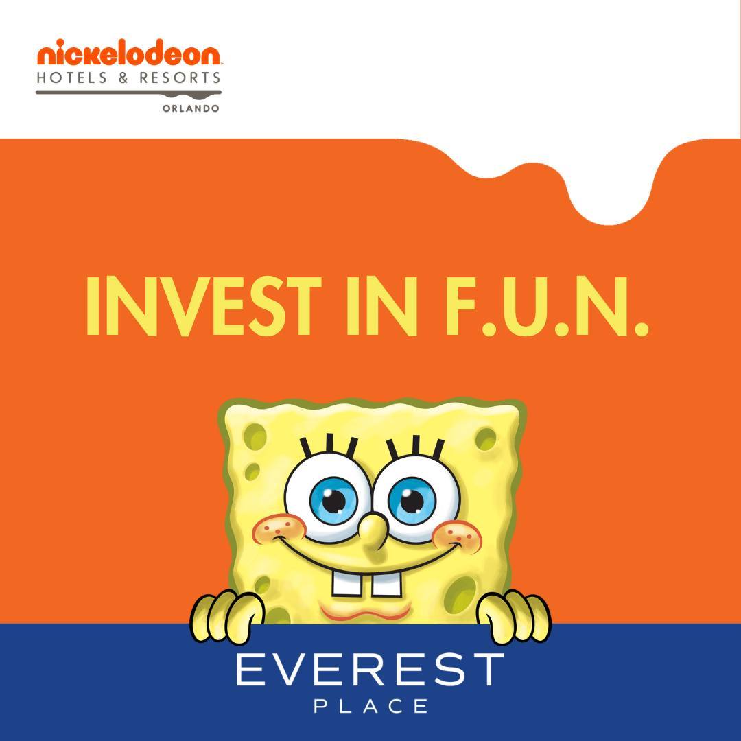 Everest_Place's tweet photo. Invest in F.U.N. at Nickelodeon Hotels &amp; Resorts Orlando 💦🍍
Casual luxury, iconic characters, and all the SLIME you can handle!
Splash at Aqua Nick, float the lazy river, and catch shows under the stars 🌊
Which Nickelodeon character would you bring on vacation with you? ✨👇 https://t.co/nFdTSRht1U