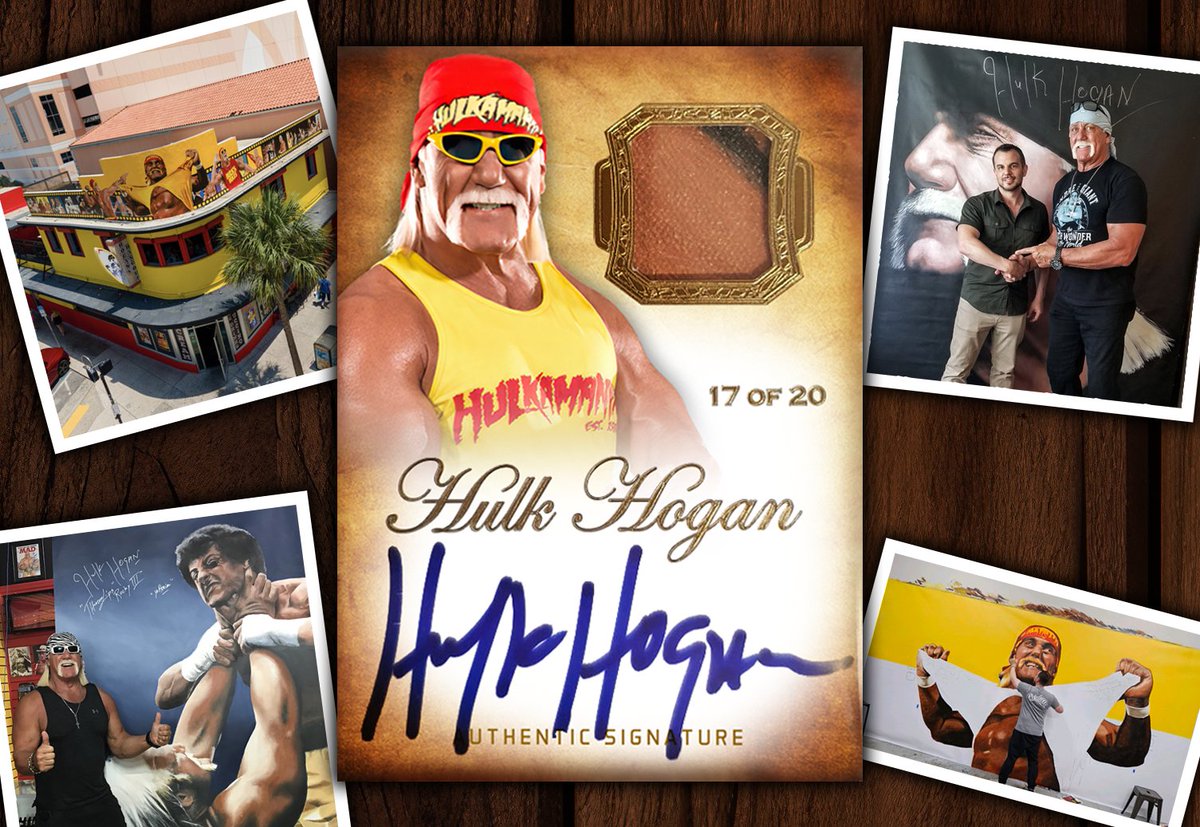 tanmanbbfan's tweet image. I was excited to share this card with you, but with sadness, I now do so following Hulk Hogan's passing. Despite the loss, I'm grateful to have created a special run of Hulk Hogan cards for celebrity artist Patrick Ganino.
Patrick was commissioned to create a massive mural for…