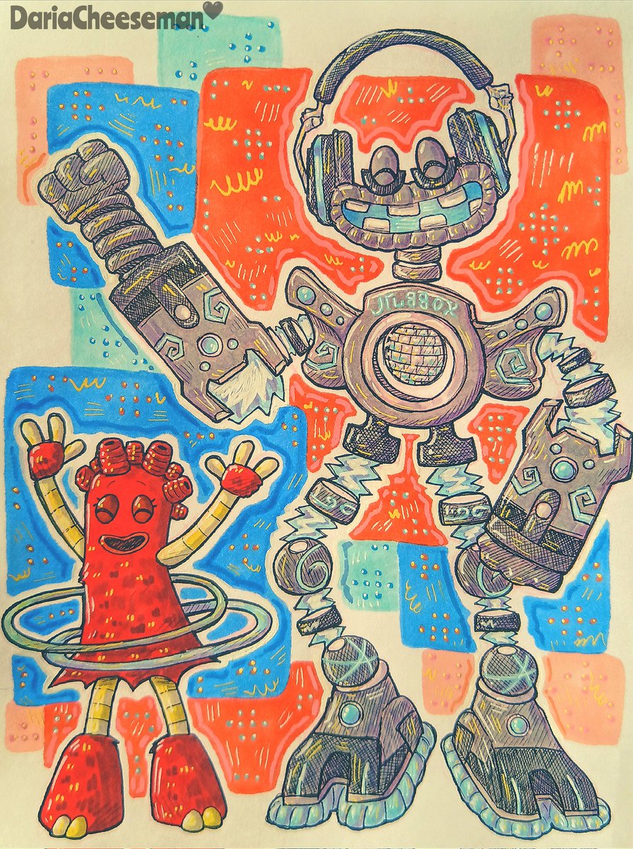 DariaChees39990's tweet image. Some art for the seasonal event! Later.. there will be something interesting!☝️
#mysingingmonsters #mysingingmonstersfanart #msm #wubbox #rarehoola #mammott #noggin #furcorn
