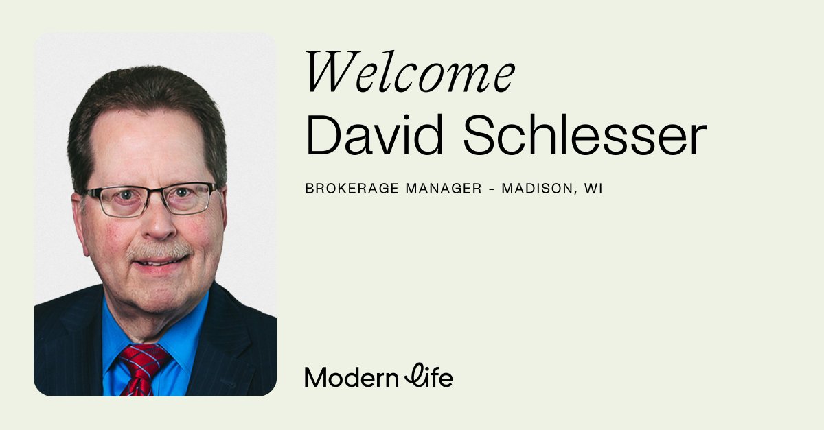 ModernLifeHQ's tweet photo. Our team is growing! 🚀

We're excited to welcome @David Schlesser, CLU, LUTCF to Modern Life as our newest Brokerage Manager.

David has over 30 years of experience helping advisors grow their life insurance business through strategic guidance and strong carrier partnerships. https://t.co/L1IecL5gTC