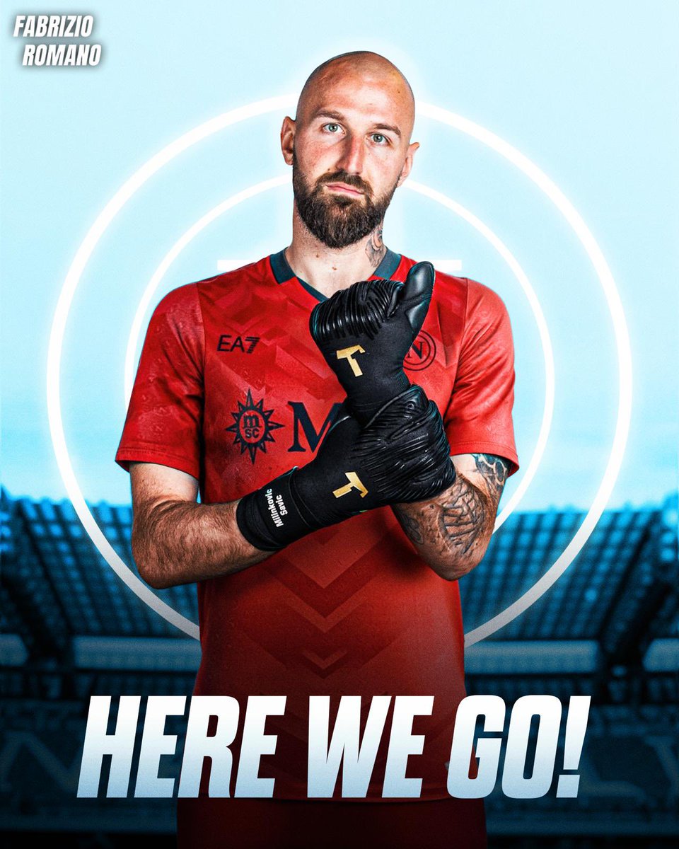 Fabrizio Romano (@fabrizioromano) on Twitter photo 🚨🔵 Vanja Milinković-Savić to Napoli, here we go! Verbal agreement in place with Torino for Serbia goalkeeper to join Conte’s squad.
Milinković said yes to Napoli in June, fee worth €21m to Torino paid in four years. 🚨🔵 Vanja Milinković-Savić to Napoli, here we go! Verbal agreement in place with Torino for Serbia goalkeeper to join Conte’s squad.
Milinković said yes to Napoli in June, fee worth €21m to Torino paid in four years.