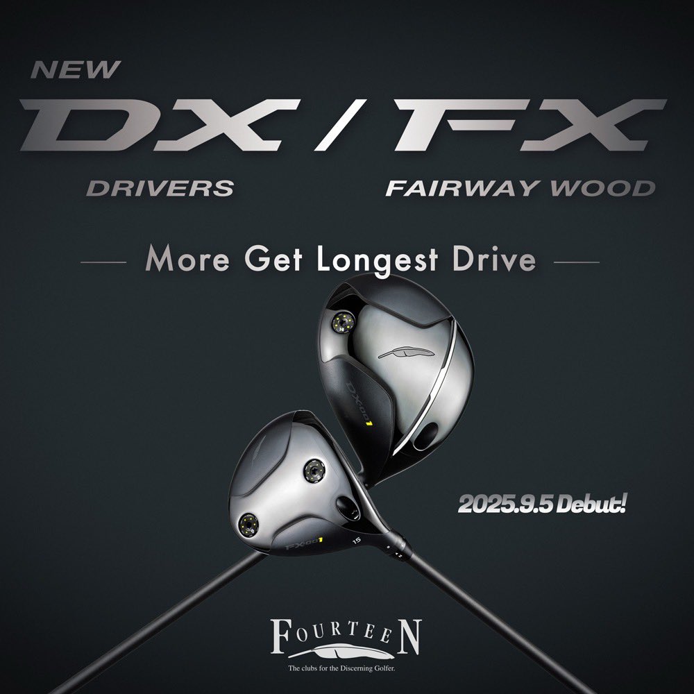 fourteengolf_jp's tweet photo. 2025.9.5 Debut!! https://t.co/dxGfbmAiWg