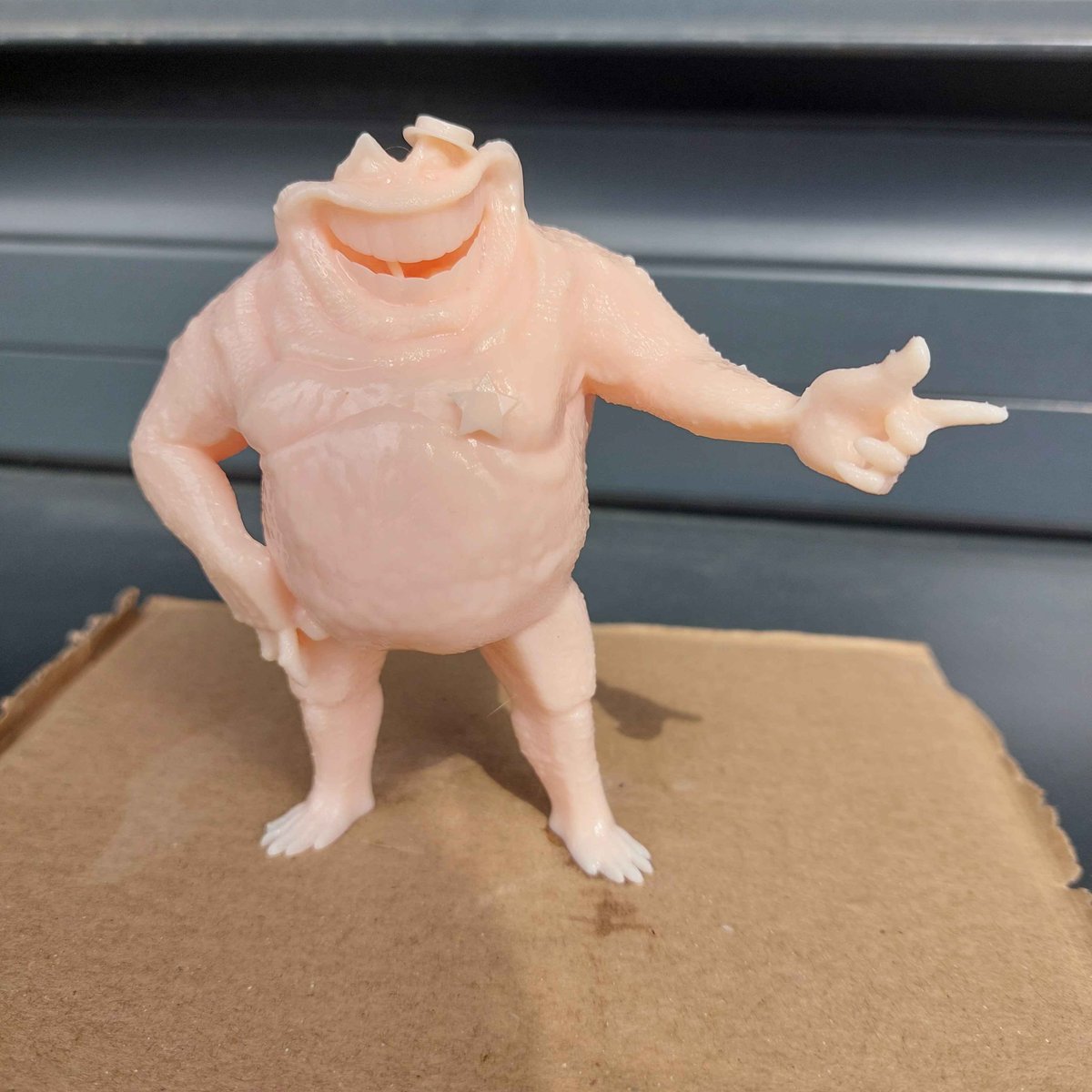 QUICK LETS SLAP HIS BIG BELLY