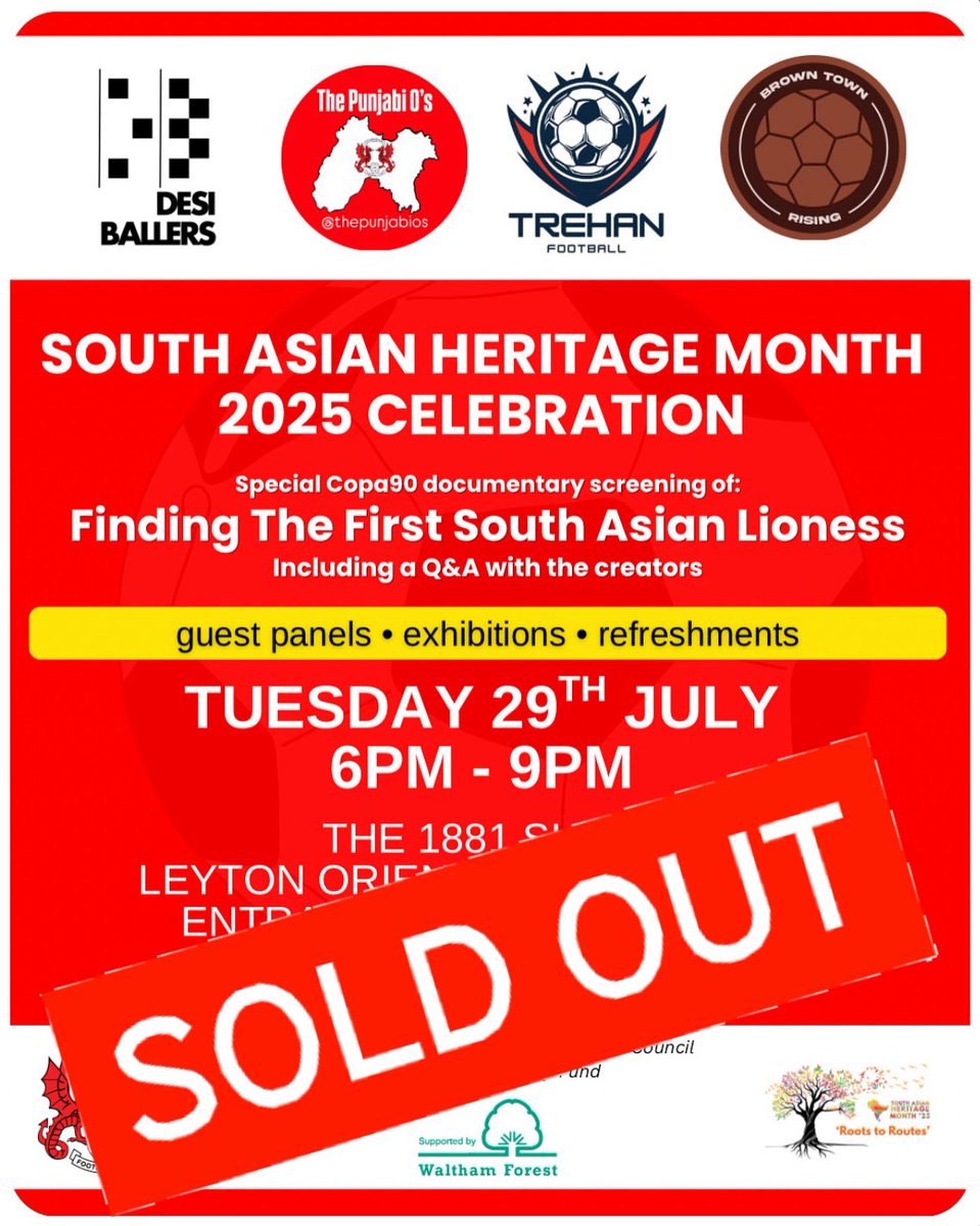 Tickets are sold out! Please check the link below regularly as we are working on releasing a limited allocation in the coming day or so…announcement coming shortly!

eventbrite.co.uk/e/celebrate-so…