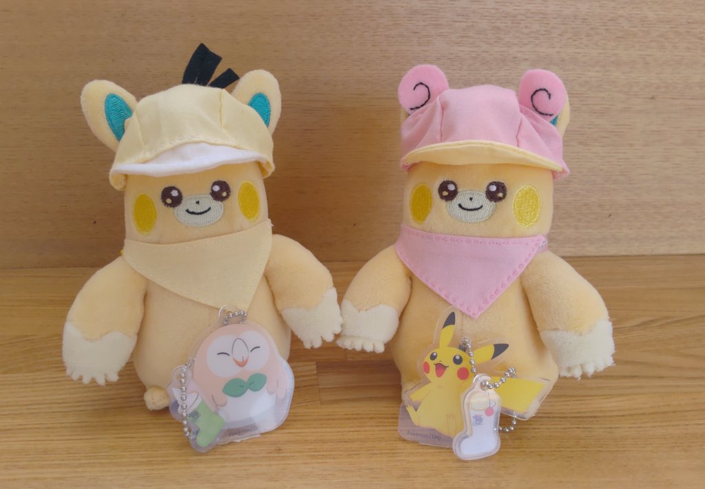 Mimi5_pamo's tweet image. 「何を食べるかは もう決めてきたもんね~♪」「コダックさんと、ヤドンさんのくださ~い!」
チャームはモクローとピカチュウでした。かわいいね~☺️