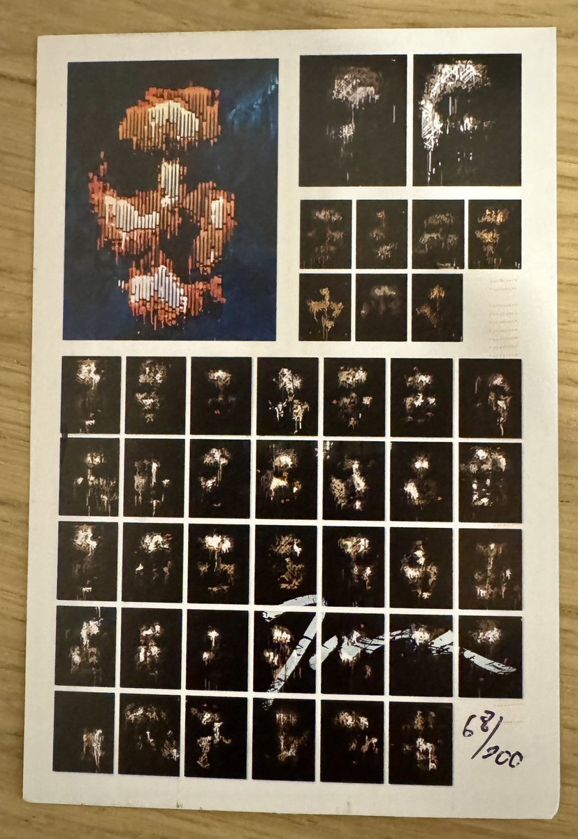 Returned home from holiday to an awesome surprise in the mail 🤩 #EmergingFaces 

Thank you <a href="/VanArman/">Pindar Van Arman 💎</a>  🙏