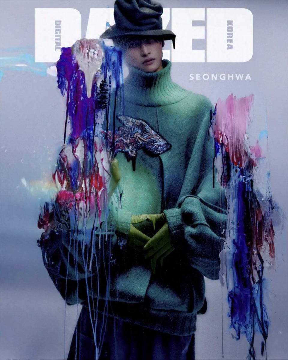 UpdateKBoys's tweet photo. ELE ARRASA! O Seonghwa (ATEEZ) para a revista DAZED Korea. https://t.co/Ff5FHXwibN