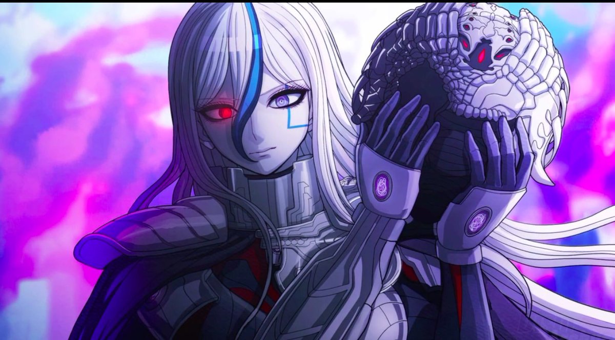 arialladraws's tweet image. I hate how addicted I am to Hundred Line Defense Academy. Why is she so hot?