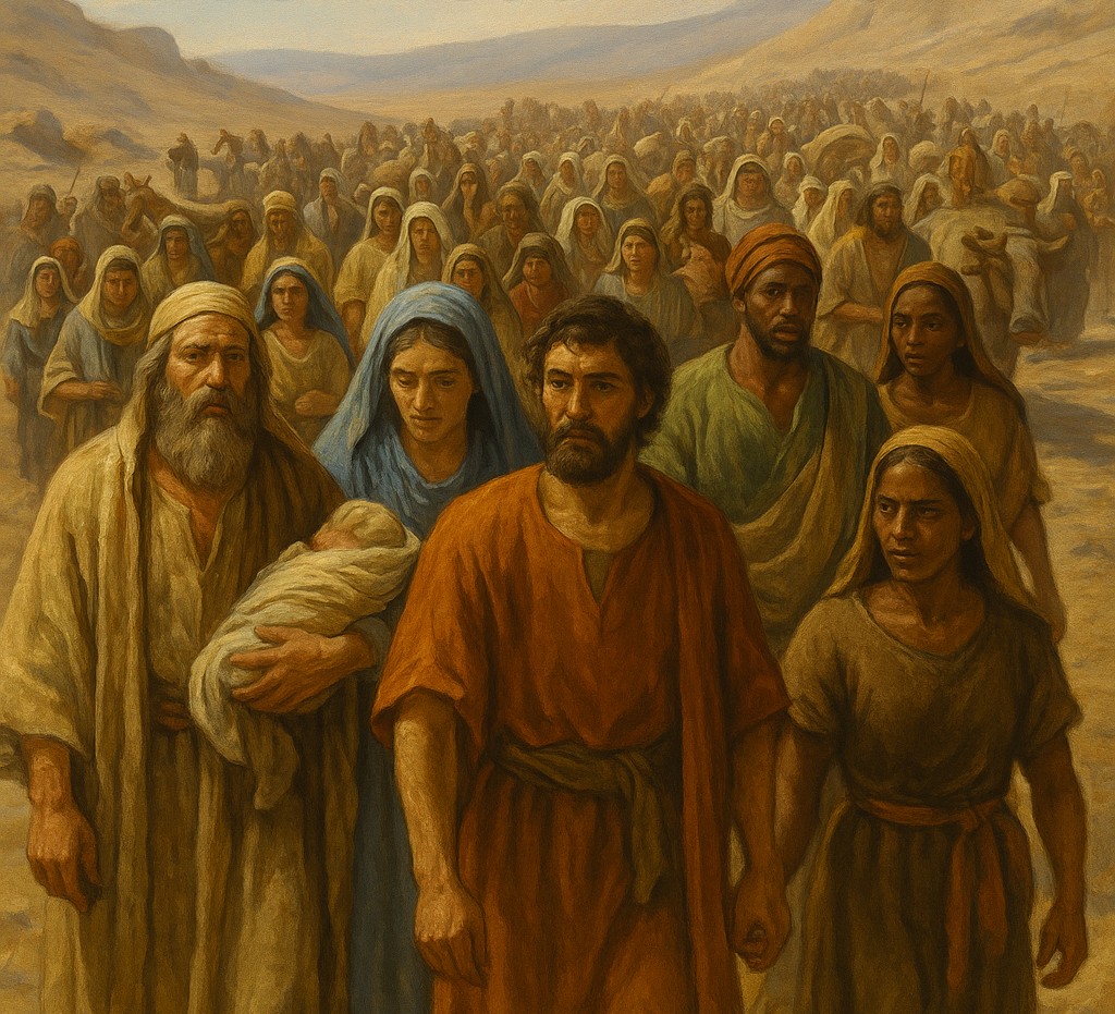 UnplugIsrael's tweet image. 📜 SCRIPT
THE EXODUS FROM EGYPT WASN’T JUST HEBREWS
The Torah mentions that during the Exodus from Egypt, a "mixed multitude" (in Hebrew: erev rav) left Egypt alongside the Israelites. Who were they?
Ex 12:38 says: “And a mixed multitude went up also with them; and flocks, and…
