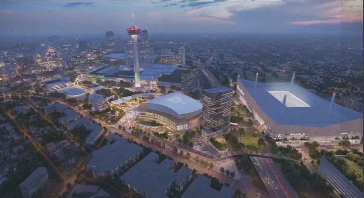 Spurs commit $1 Billion to new arena.  Wow!

news4sanantonio.com