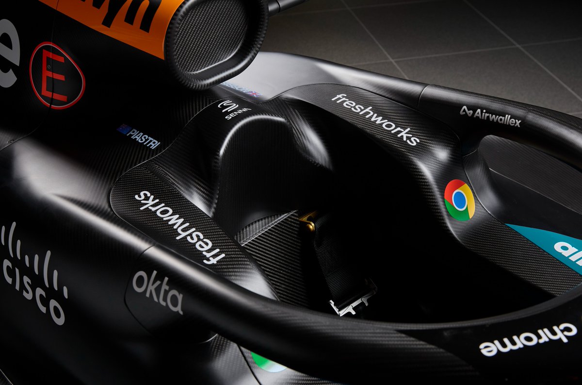 FreshworksInc's tweet image. The wait is over! Freshworks hits the track with @McLarenF1 at the #BelgianGrandPrix. Can you spot our colors flying by? 🧡🖤
#FreshworksUncomplicates