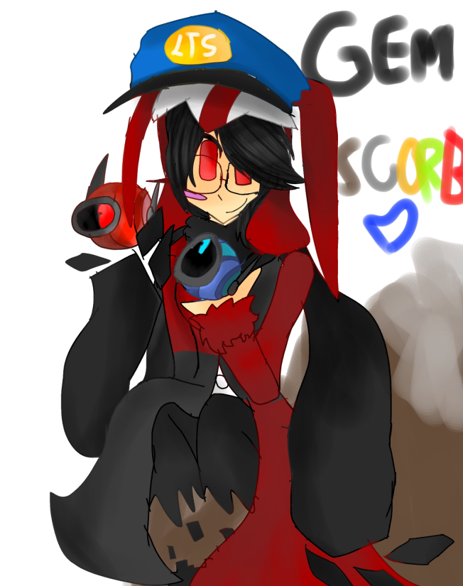 sillegoober's tweet image. #loomianlegacyart #loomianlegacyart 
GEM SCORB TODAY :DD