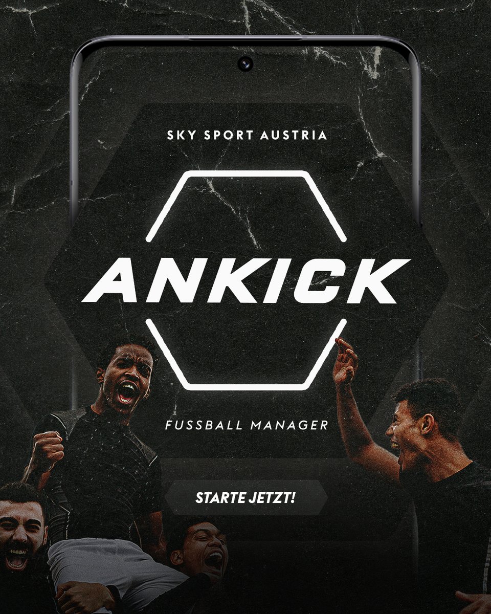 SkySportAustria's tweet image. Jetzt loslegen 🚨 Werde zum besten Fußballmanager der ADMIRAL Bundesliga ⚽️🤓
Alle Infos: 👉 skysportaustria.at/die-neue-ankic…
#SkyAnkick #Ankick