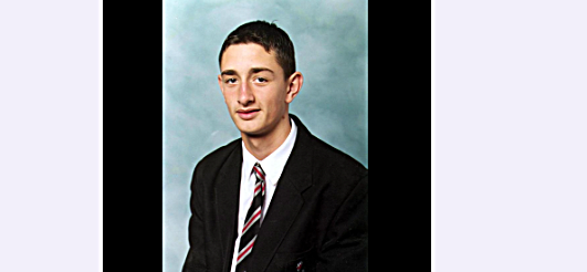 Hannyhas's tweet photo. #Remembered 29/7/2001, Gavin Brett, 18, Protestant (parents mixed) shot by loyalist murderers from car while standing talking to RC friend @ Hightown Rd, Belfast, near St Enda`s GAA club. His father, a paramedic sent unknowing, tried to revive him &amp; affected deeply for life. #OTD https://t.co/vOrkQMzInv