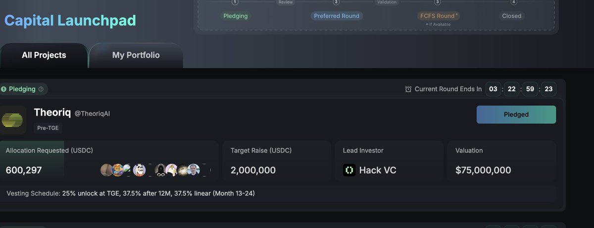 "Yo Theoriq Fam  🚀 We're filling up fast with $600k locked in so far . What's your prediction for the grand finale of this sale? 🤔 Let's hear your thoughts 👇