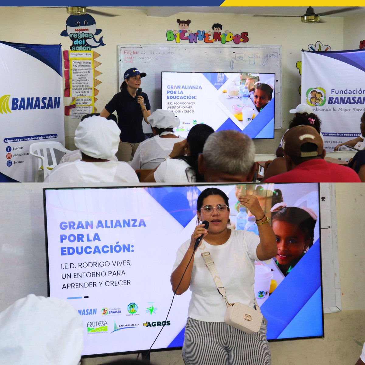 En el marco de sus 20 años, Banasan socializó el proyecto “Alianza por la Educación” en la I.E.D. Rodrigo Vives de Andreis, que beneficiará a cientos de estudiantes en Orihueca, Zona Bananera.