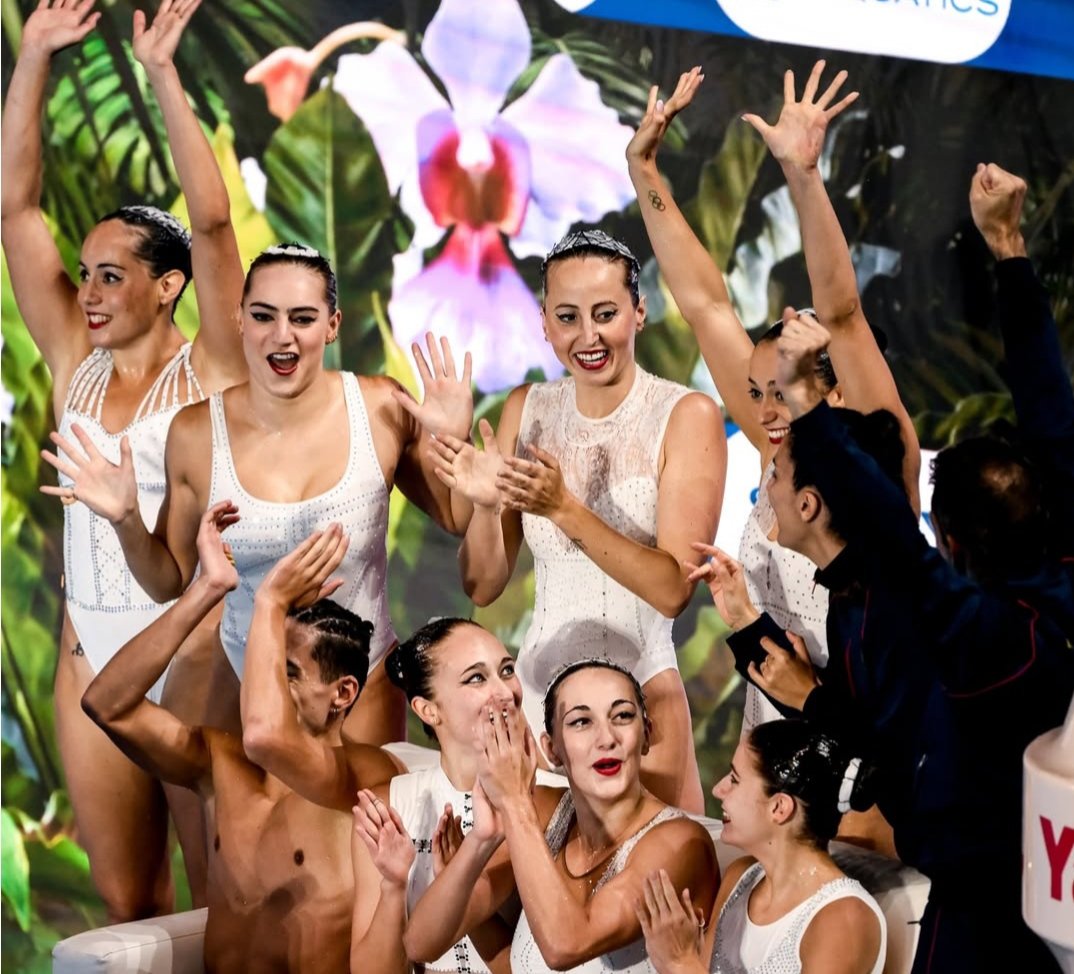 🏊‍♀️🎶#NataciónArtística Mundial Singapur🇸🇬

España 🇪🇸 termina con 9 medallas: 3🥇2🥈4🥉

🇪🇸 es líder del medallero en cantidad y 2ª en calidad

🇪🇸 consigue el mejor resultado de su historia

Sumatorio olímpico
🇨🇳 885.2966
🇪🇸 837.0865
🇮🇹 813.3195
🇯🇵 810.1733
🇷🇺 525.3474 (Sin libre)