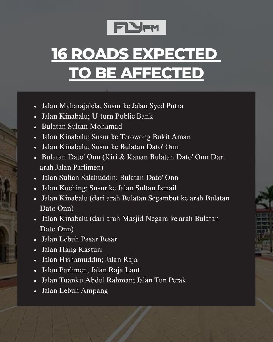 FlyFM958's tweet image. Traffic diversions are expected on 16 roads around KL.
Bold. Sophisticated. Powerful. All-new Santa Fe - now with 8-year warranty or 160,000km. Experience at your nearest showroom today.
source: beritaharian
#HyundaiMotorMalaysia #hyundai
