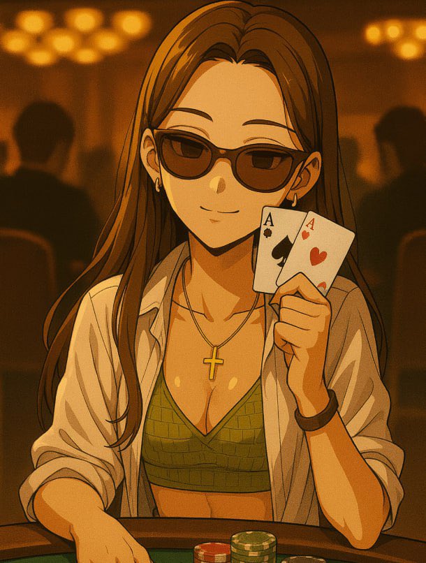 jessicagm0's tweet image. It's good when you're dealt good cards from the start 💅🏼
but you also have to keep cool and don't jump too quickly into the action
you might scare the other players away or fall into an ugly trap
Maybe it's even harder when you start with good cards ♠️