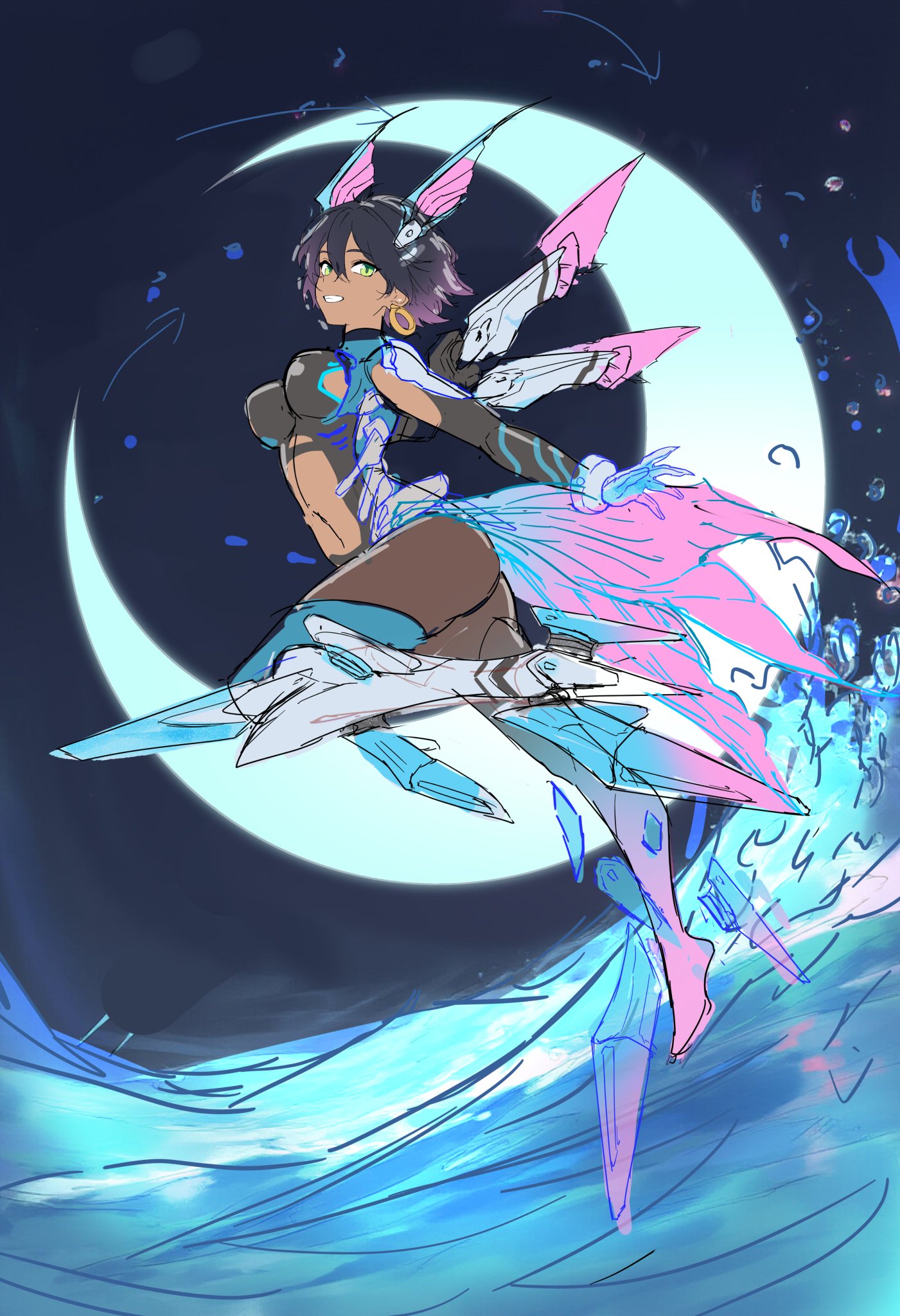 創作 オリジナル 手描きイラスト 【水晶龍】 Gallery3