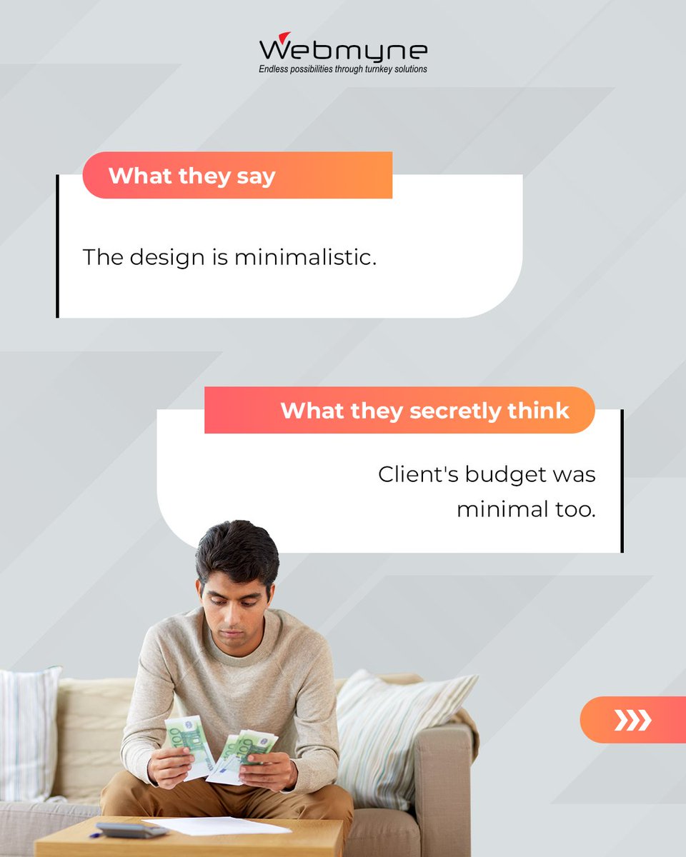 webmynecom's tweet image. Designers speak a different language, but we’ve decoded it for you!
Which one hit home the most? 😂
Tag your designer buddy who says these daily!

#DesignerLife #DesignTruth #CreativeHumor #UXRelatable #DesignConfessions #ClientVsDesigner