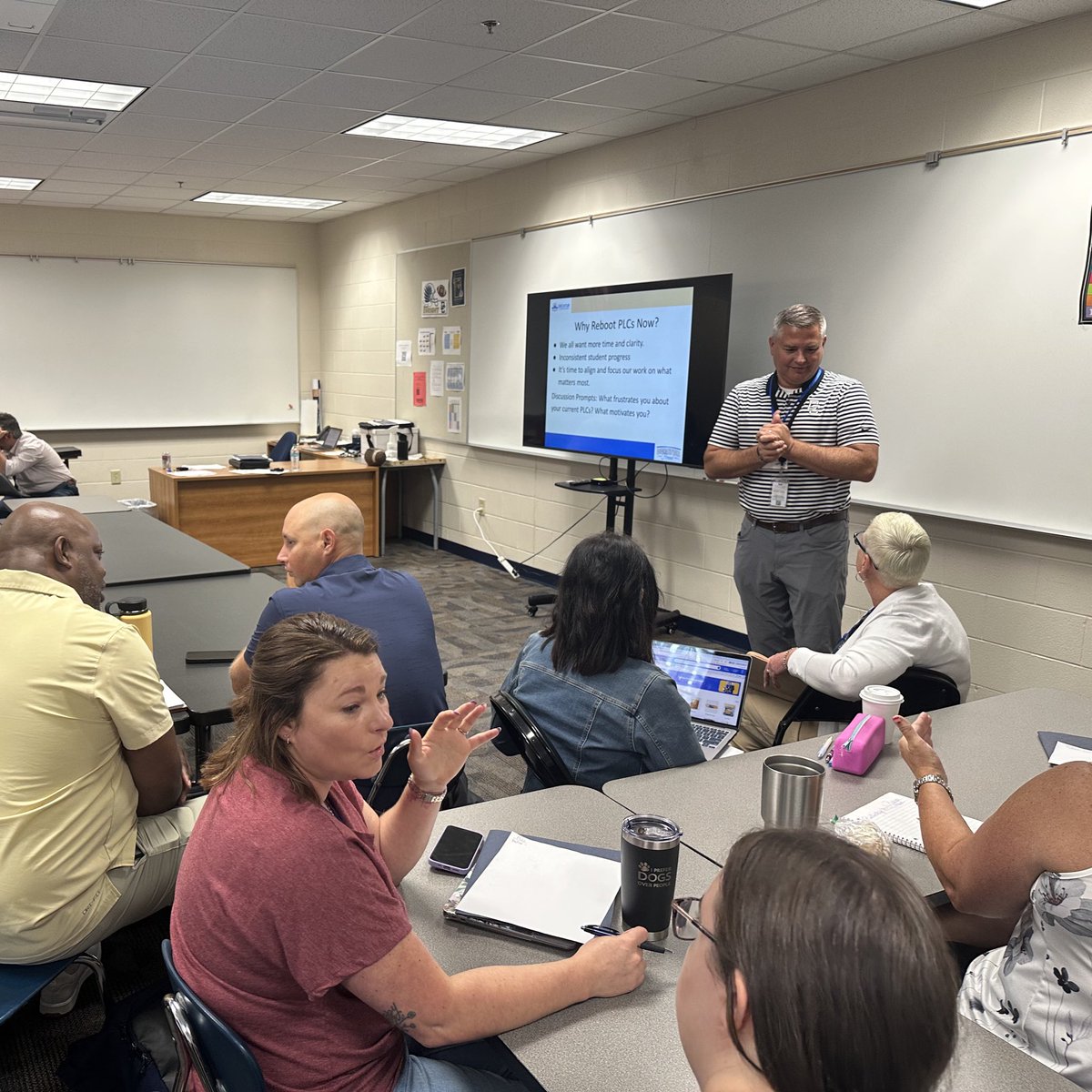 MSDDecatur's tweet image. Lots of excitement around rebooting PLCs this school year! #DecaturProud