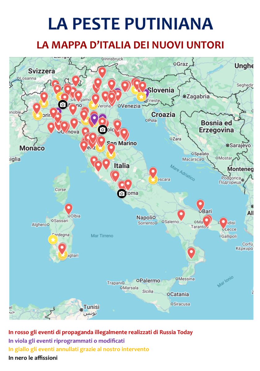 k_arsenale's tweet image. La mappa degli “Untori Putiniani”, voi ci siete ??
@EuropaRadicale salverà il mondo.