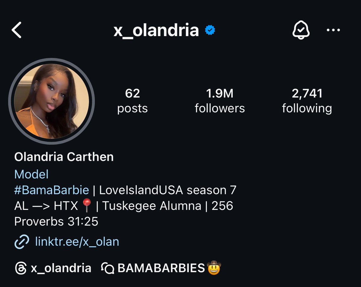 BamaBarbieFans's tweet image. ππΎ
Organic 1.9M followers
Road to 2M