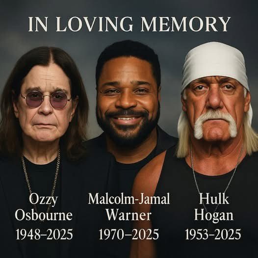 A sad week for a lot of families.

May Ozzy, the Hulk and Malcolm all rest in peace.  🙏🙏🙏