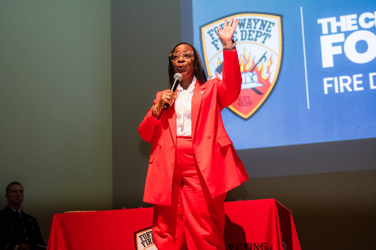 Becoming a firefighter isn't just a job. It’s a true calling to serve and protect.

I was proud to welcome 20 new firefighters to the Fort Wayne Fire Department last night as they begin their commitment to our community.