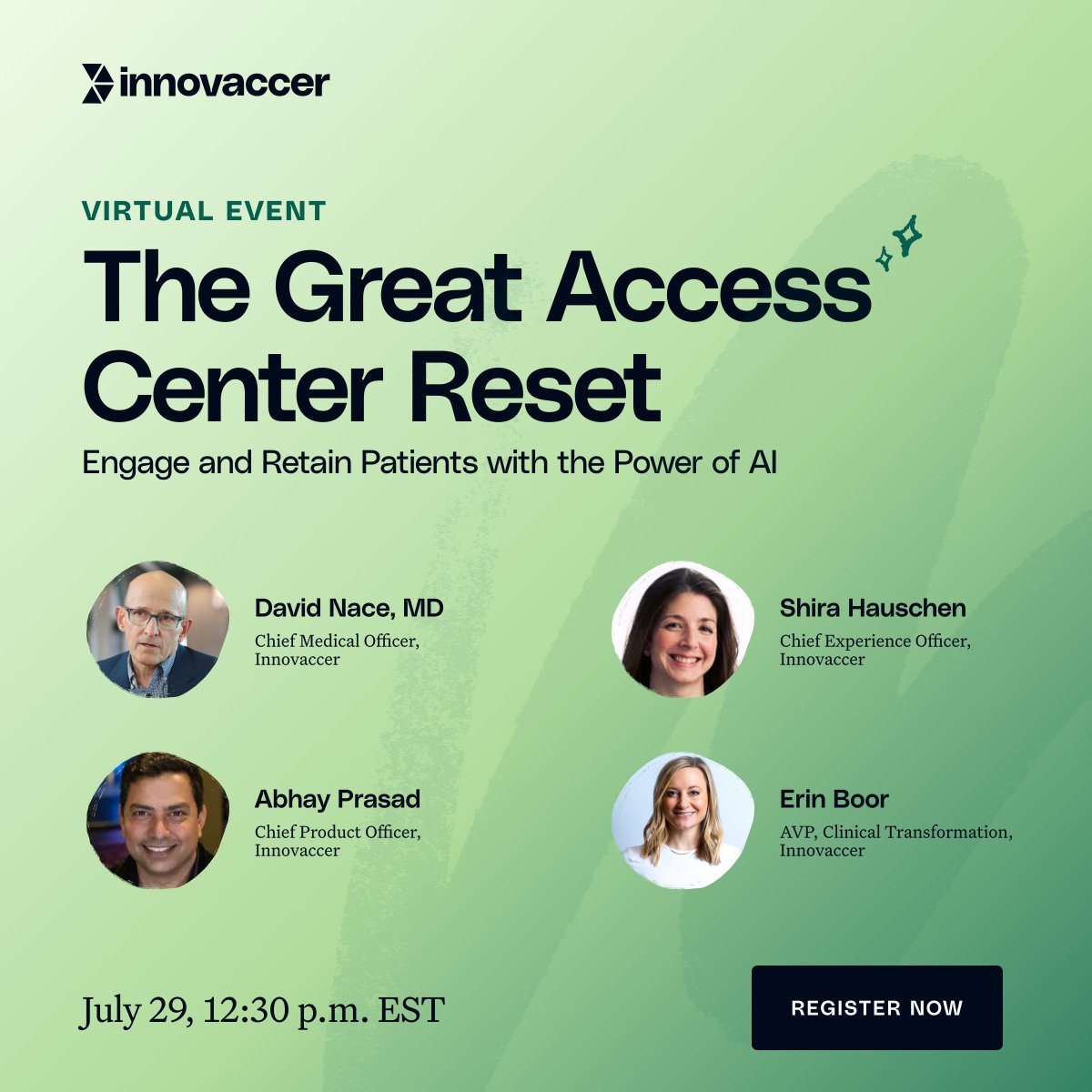 AI eliminates patient leakage in Access Centers. 💡
Innovaccer experts reveal scheduling automation &amp; referral tracking solutions.

🚀Register now: lnkd.in/gK4vfunJ

#HealthcareInnovation #PatientAccess #callcenter