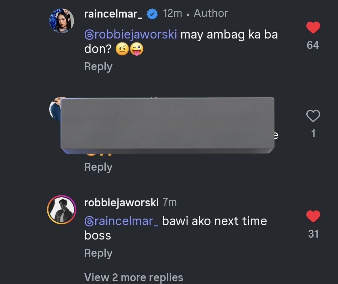 matcharain_MJ06's tweet photo. Babawi raw si Robbie sa pagstream 🤣

Engage here:
https://t.co/NF0HW3u0kb https://t.co/flhs4tmRPq