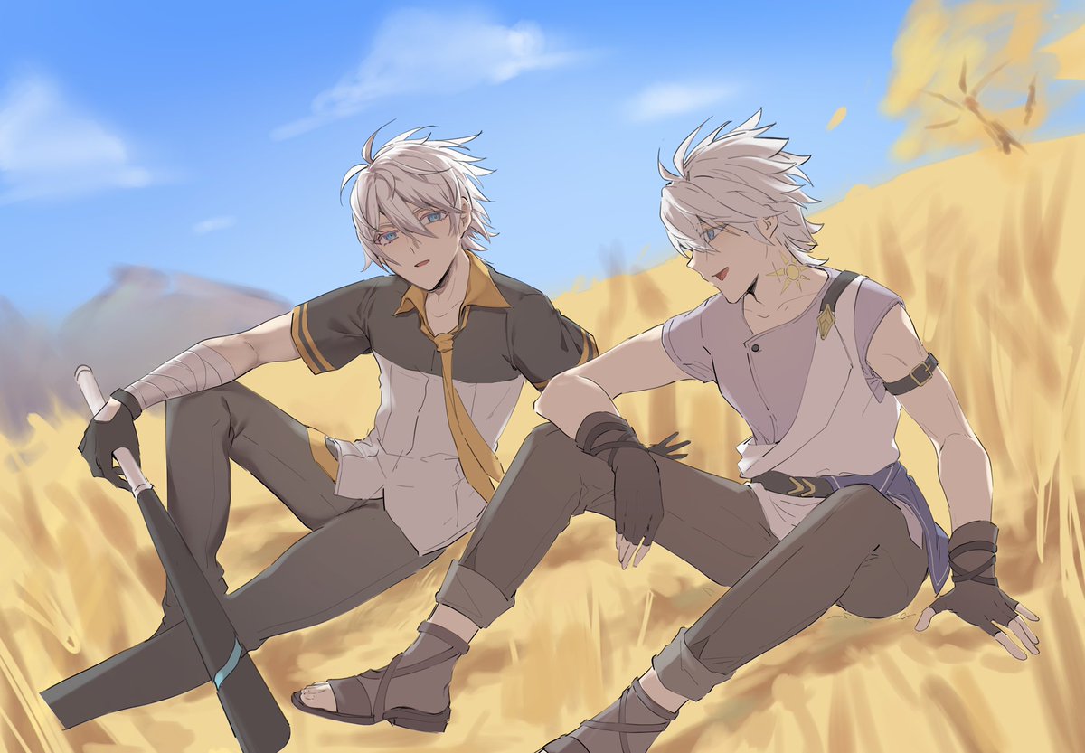 Ning_ningnin's tweet image. #kevinkaslana #Phainon 🧊☀️