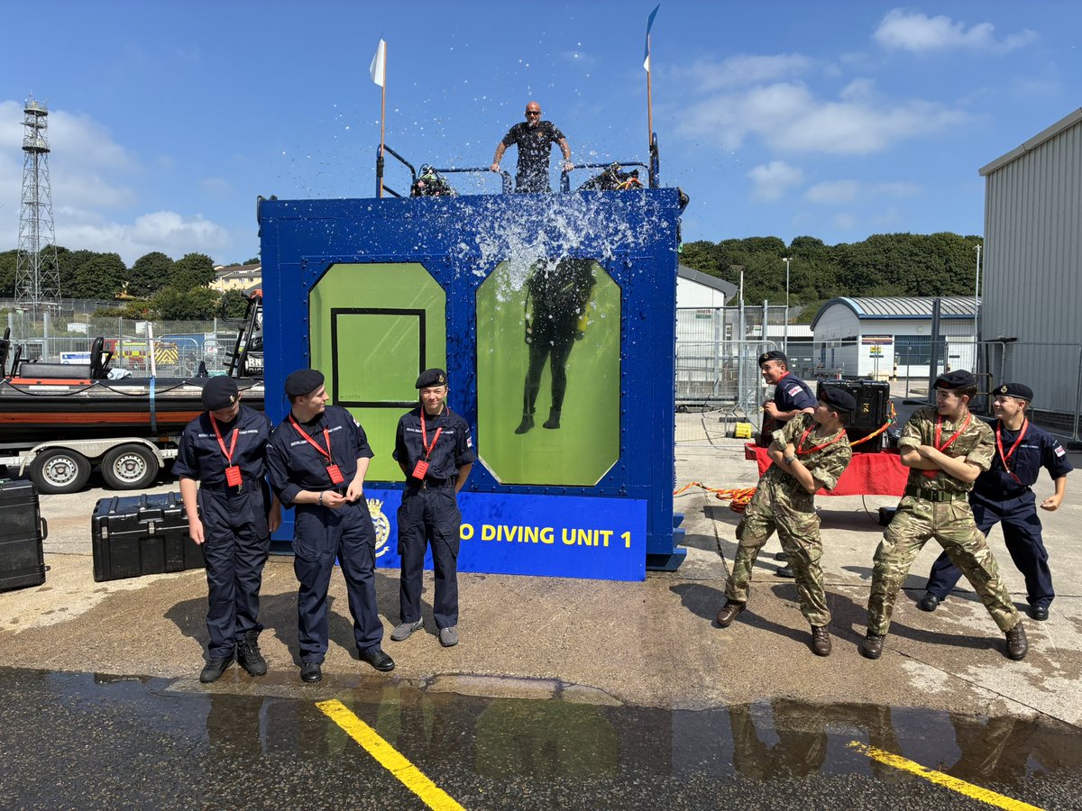 PlymDrakeSCC's tweet image. Members of the ships company have been exploring the @HMNBDevonport Babcock Open Day l. Cadets have had the chance to see the amazing capabilities held within the base, visit ships and consider new careers! Thank you for having us!
@SeaCadetsUK @rncadetforces @BrigMikeTanner