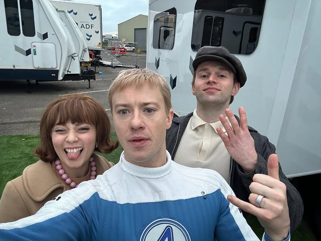 josephquinnpt's tweet image. 📸 "adinaraenyahwa: Launch Day for The Fantastic Four: First Steps"