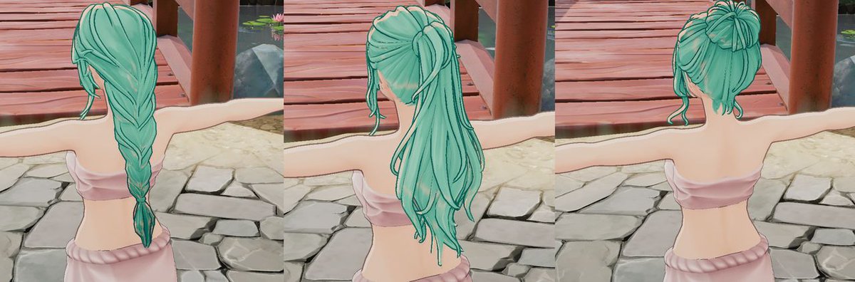 TalesOfSeikyu's tweet image. Announcing Character Customisation 📣
That's right, we're brining you the option to customise your hair style, hair colour, eye colour, skin colour, and more in our next major #TalesOfSeikyu content update (date TBA)! Check out some of our work-in-progress screenshots below 🌸