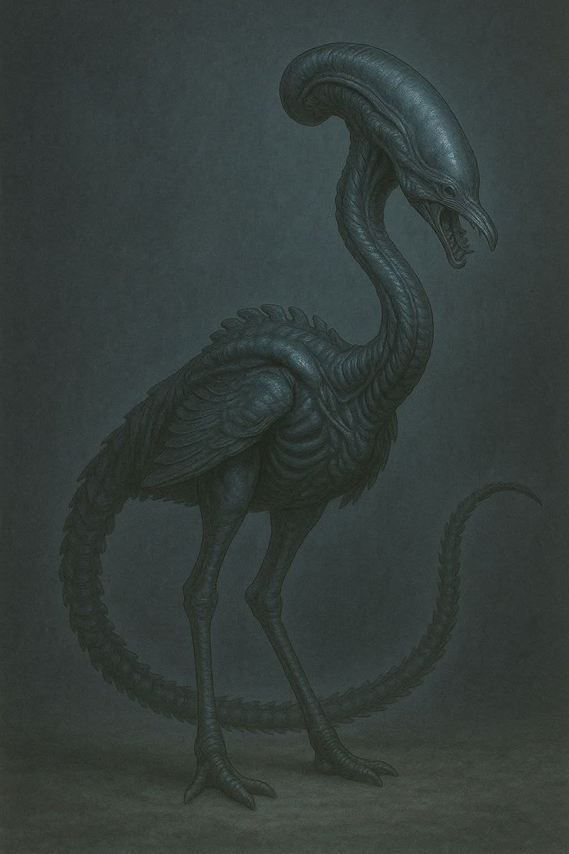 Une autruchomorph ? 🤔 xenotruche ?