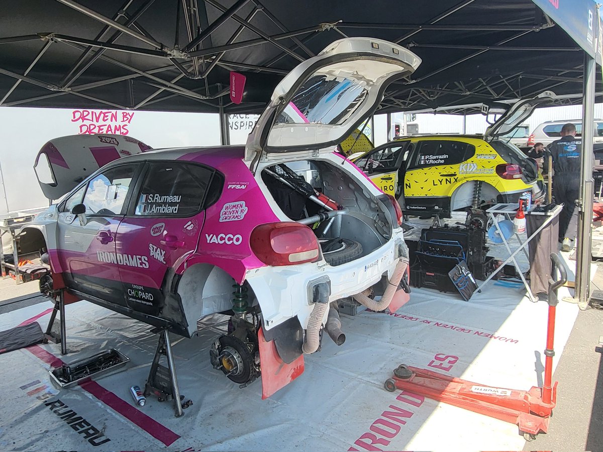 Service park checked out, it's time to head to the shakedown.