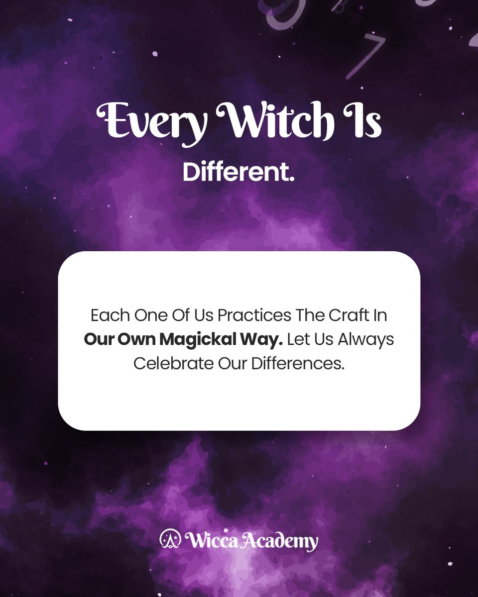 WiccaAcademy's tweet image. What makes YOUR practice unique? Share in the comments below! 👇

#WiccaAcademy #WitchCommunity #WitchyWisdom #Witchcraft #Wicca #MagicalPractice #WitchesOfInstagram