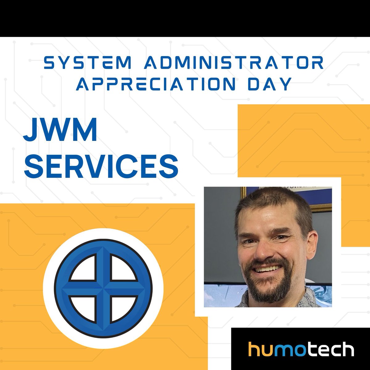 humotech's tweet image. Happy System Administrator Appreciation Day! 🖥️🔧
#ThankYou to JWM Services, who have supported Humotech for over 6 years!
💡 We may build cutting-edge #WearableRobotics, but it takes rock-solid #IT to keep us moving.
🔗 Learn more about JWM Services→ jwm.services