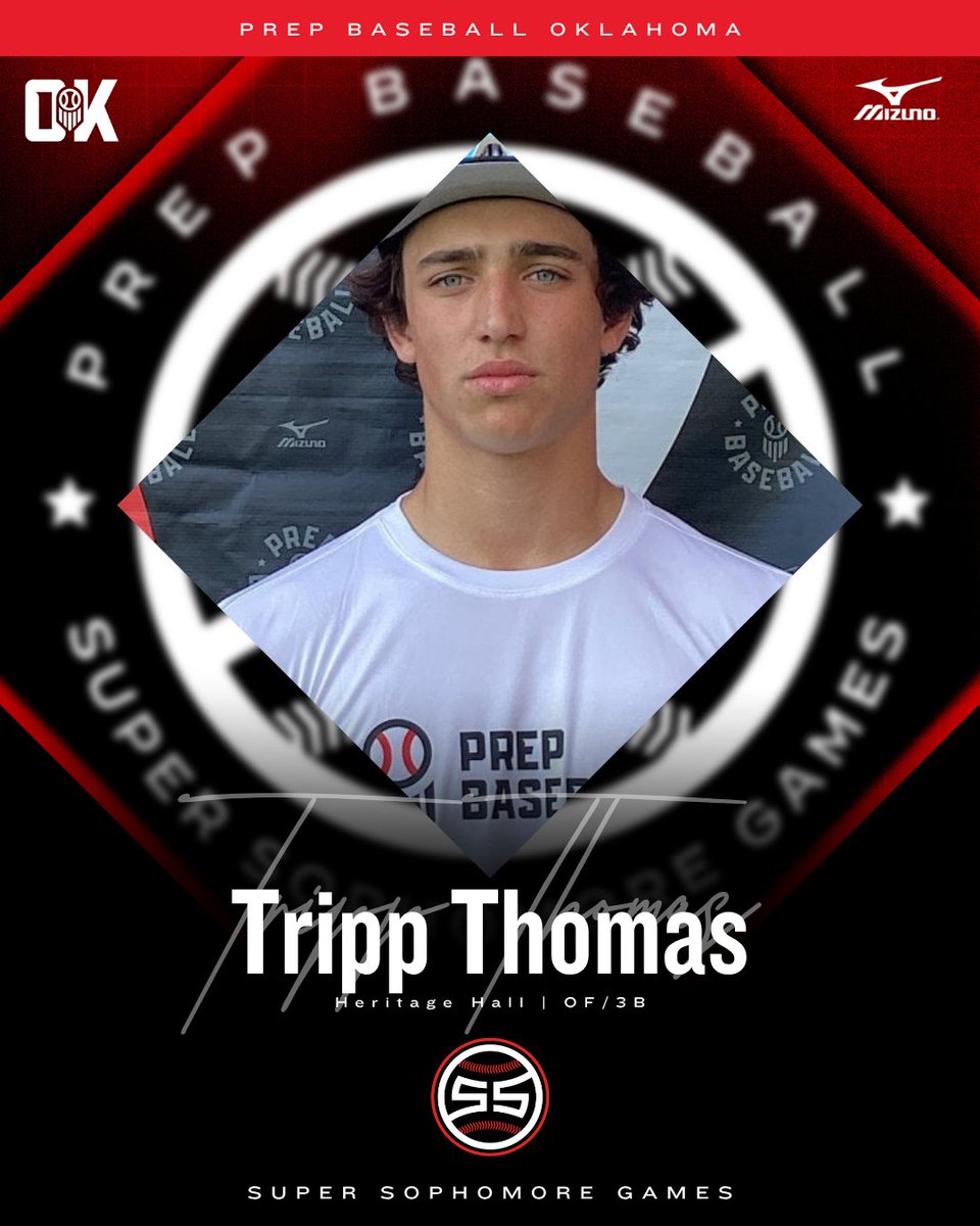 PBR Oklahoma (@prepbaseballok) on Twitter photo ๐๐ก๐ฉ๐๐ง๐ ๐๐๐๐๐ฃ๐ง๐๐ โ
OF/3B Tripp Thomas (Heritage Hall) is locked to represent Team Oklahoma at the 2025 Prep Baseball Central Super Sophomore Games in Kansas City! #CSSG25
๐ค: loom.ly/jYzG7S4 // <a href="/unotrippthomas/">Tripp Thomas</a> ๐๐ก๐ฉ๐๐ง๐ ๐๐๐๐๐ฃ๐ง๐๐ โ
OF/3B Tripp Thomas (Heritage Hall) is locked to represent Team Oklahoma at the 2025 Prep Baseball Central Super Sophomore Games in Kansas City! #CSSG25
๐ค: loom.ly/jYzG7S4 // <a href="/unotrippthomas/">Tripp Thomas</a>