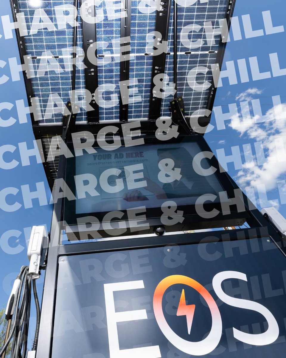 EOSLinx's tweet image. ☀️ Summer tip: Charge smarter + chill harder.
Plug in, grab a cold drink, and let Aurora keep you informed while your EV gets juiced.
#EVLife #AuroraByEOS #ChargeAndChill