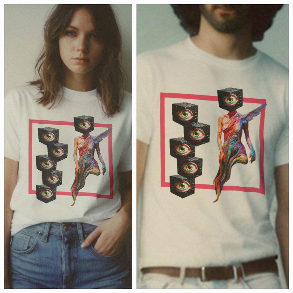 ✅Biblically Inaccurate angels, new art and tee design by <a href="/juliakponsford/">⏚ ALIEN HONEY ⏚</a>

👉👉peakd.com/hive-158694/@j…

👽Alien Art #hive Community 🛸