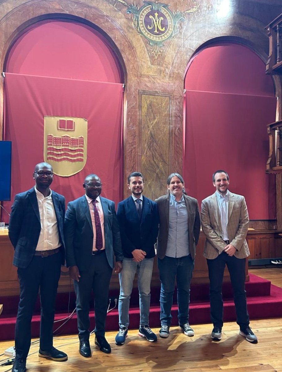 victor_tare256's tweet image. Congratulations Dr. Asiimwe Paddy Junior upon attaining a PHD from the university of Deusto in Spain.
Congratulations to the @ABAKAWUU cohort at large.
@TheJovocLeague