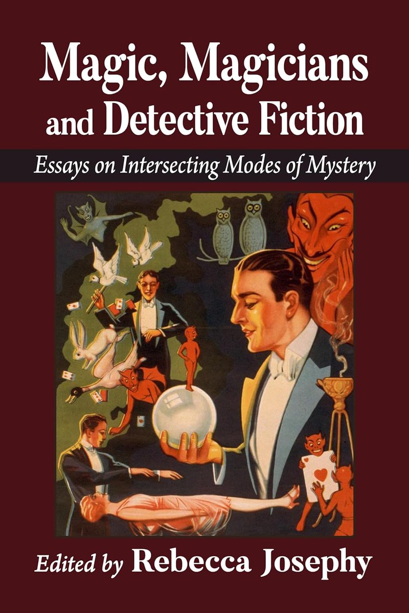FernandoPagnon3's tweet image. From studies examining the rise in popularity of magician narratives in mystery, to essays documenting the number of professional magicians who double as crime fiction writers, to theoretical studies analyzing the narrative overlap between illusion and literary criminals.